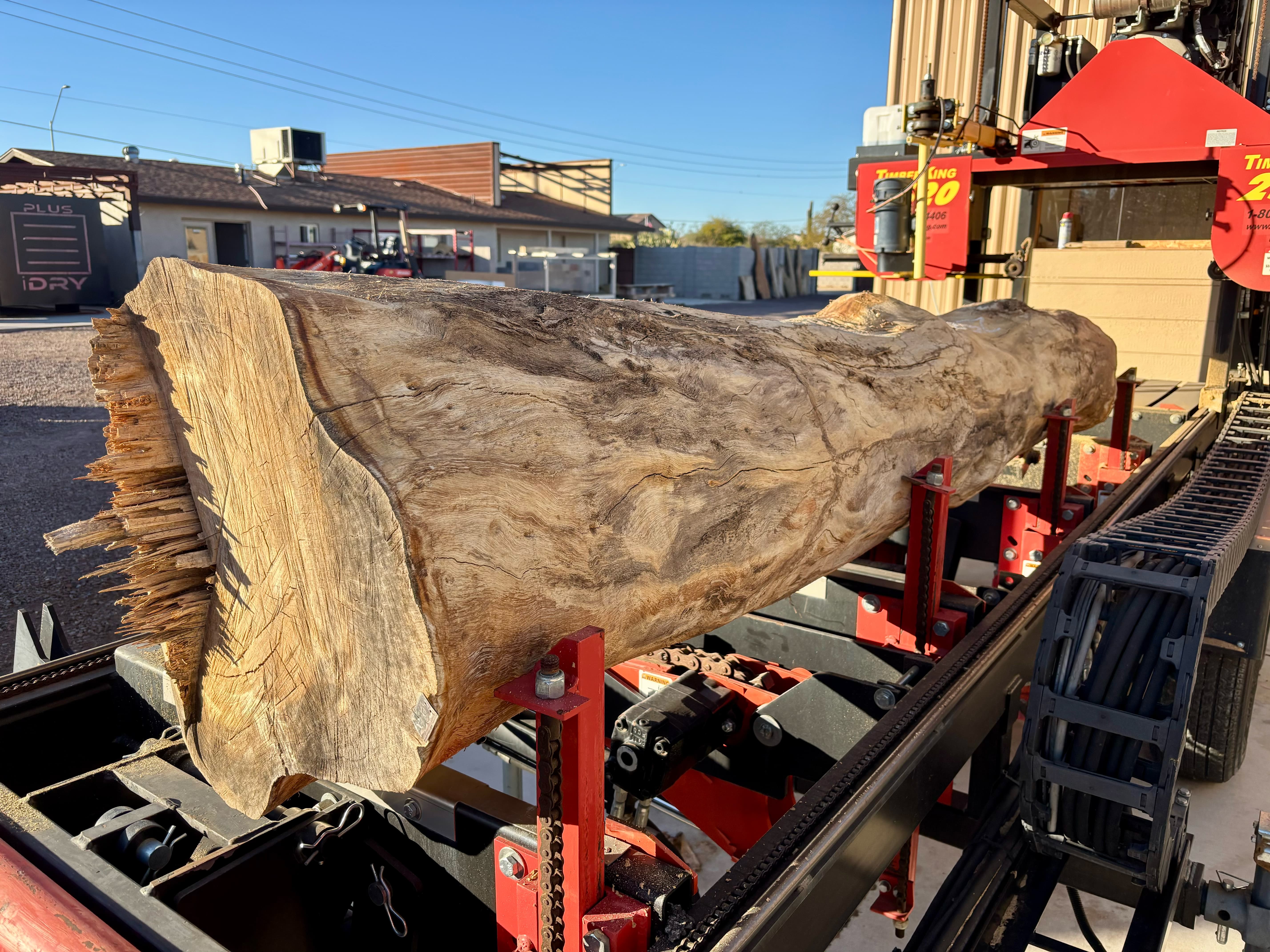 Raw rosewood boards